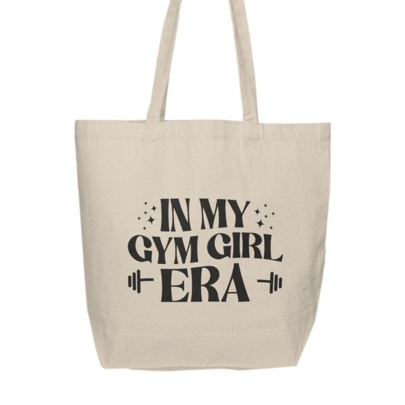 In My Gym Girl Era Custom Tote Bag - Picture 2 of 3
